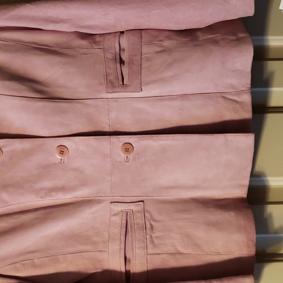 NWT Liz Claiborne Petite Lilac Suede Jacket Size PS - Picture 3 of 7